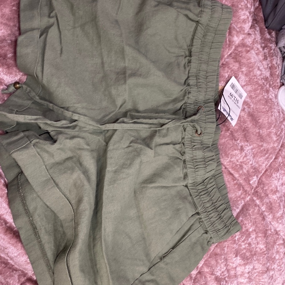 Oblige green shorts